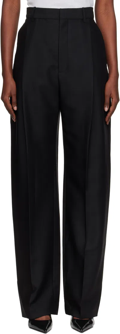 Wardrobe.nyc Black Light Mid Rise Trousers