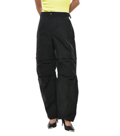 Wardrobe.nyc Black Relaxed Cargos Pant