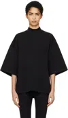 Wardrobe.nyc Black Semi Matte Top In Black