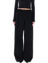 Wardrobe.nyc Semi Matte Track Pant Clothing In Black
