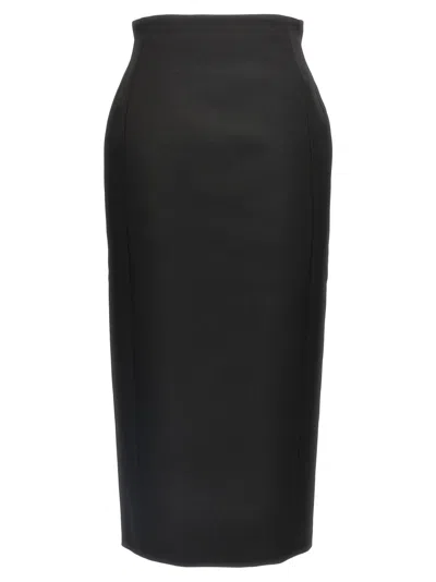 WARDROBE.NYC BLACK SLIM FIT SKIRT