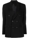 Wardrobe.nyc Wardrobe. Nyc Double Breasted Blazer In Black