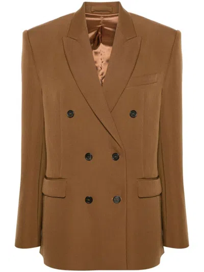 Wardrobe.nyc Blazer In Brown