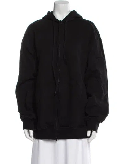 Pre-owned Wardrobe.nyc Bomber Jacket In Black