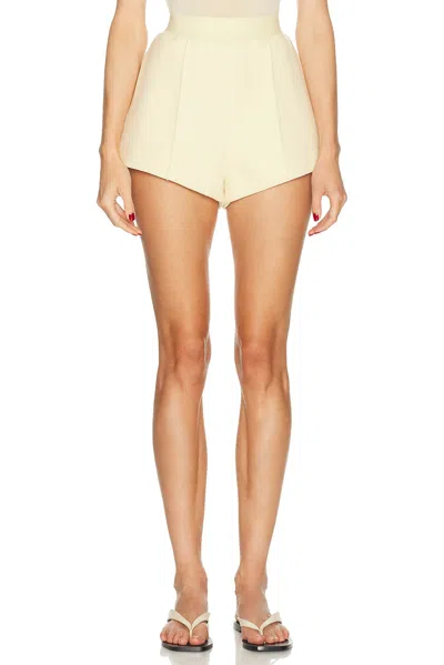 Wardrobe.nyc Bonded Short In White