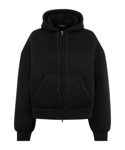 Wardrobe.nyc Black Bonded Hoodie