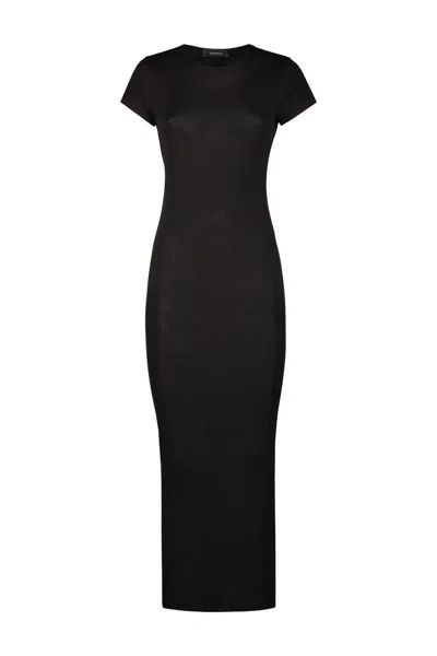 Wardrobe.nyc Cap Sleeve Dress