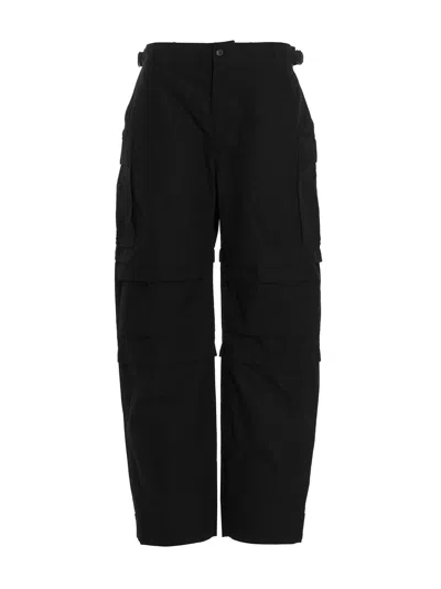 Wardrobe.nyc Wardrobe Nyc Cotton Cargo Trousers In Black