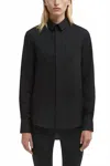 Wardrobe.nyc Classic Shirt In Black In Black