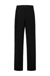Wardrobe.nyc Classic Straight Leg Trouser Pinstripe Clothing In Bps Black Pinstripe