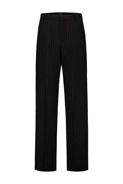 WARDROBE.NYC CLASSIC STRAIGHT LEG TROUSER PINSTRIPE