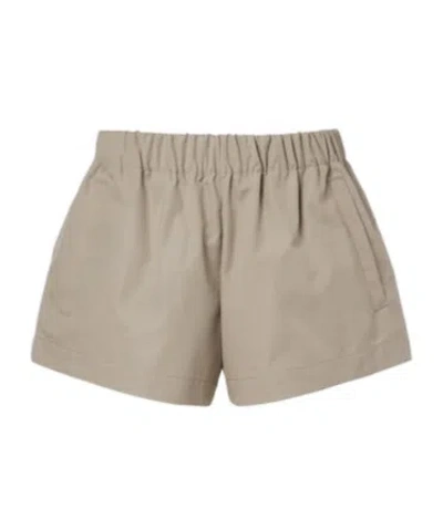 Wardrobe.nyc Clean Cotton-blend Shorts In Gray