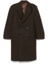 Wardrobe.nyc Hb Coat In Dkb Dark Brown