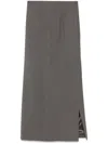 Wardrobe.nyc Column Maxi Skirt In 灰色