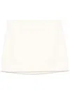 Wardrobe.nyc Column Mini Skirt In White