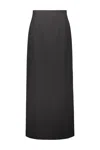 Wardrobe.nyc Column Skirt Clothing In Black