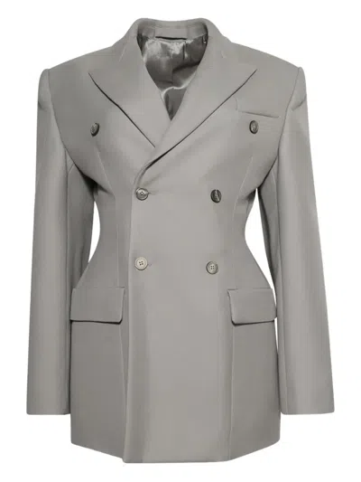 Wardrobe.nyc Contour Double-breasted Blazer