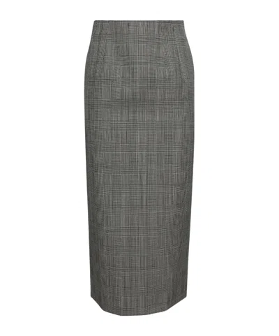 Wardrobe.nyc Contour Midi Skirt In Black