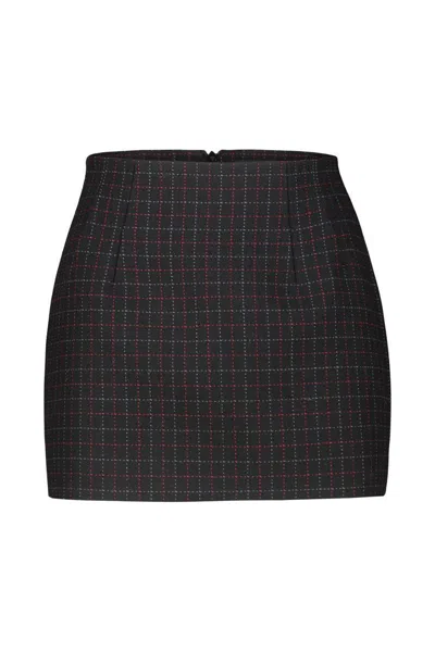 WARDROBE.NYC WARDROBE.NYC CONTOUR MINI SKIRT