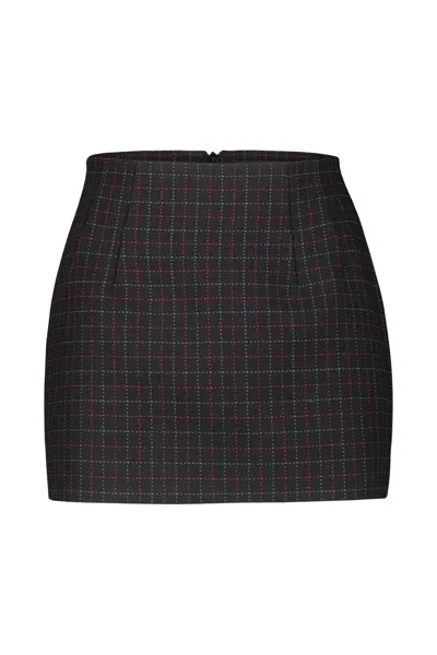 WARDROBE.NYC WARDROBE.NYC CONTOUR MINI SKIRT CLOTHING