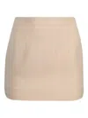Wardrobe.nyc Wardrobe. Nyc Contour Mini Skirt In Neutral