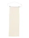 Wardrobe.nyc Cotton High-rise Skirt In Neutral
