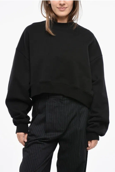 Wardrobe.nyc Black Hailey Bieber Edition Hb Track Sweatshirt