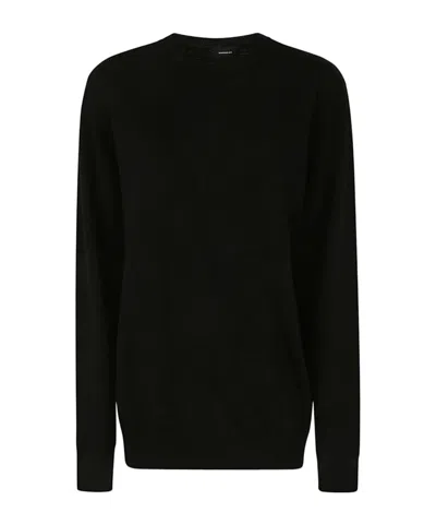 Wardrobe.nyc Crew Neck Knitted Sweater