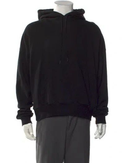 Pre-owned Wardrobe.nyc Crew Neck Long Sleeve Hoodie In Black