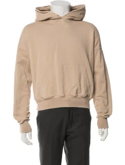 Pre-owned Wardrobe.nyc Crew Neck Long Sleeve Hoodie In Neutral