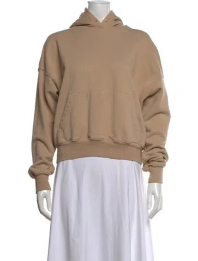 Pre-owned Wardrobe.nyc Crew Neck Long Sleeve Hoodie In Neutrals