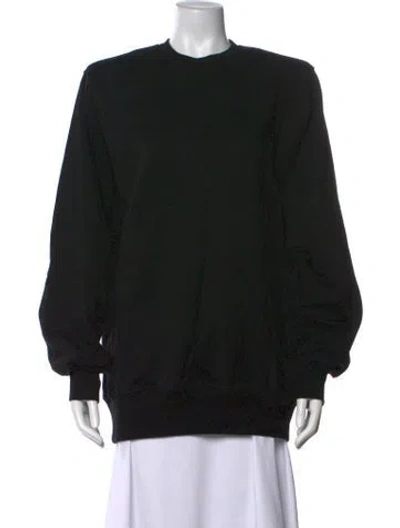 Pre-owned Wardrobe.nyc Crew Neck Long Sleeve Sweatshirt W/ Tags In Black
