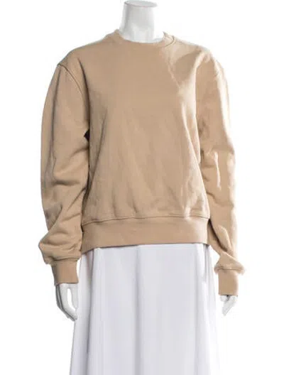 Pre-owned Wardrobe.nyc Crew Neck Long Sleeve Sweatshirt W/ Tags In Neutrals