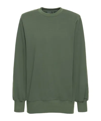 Wardrobe.nyc Crew Neck Long-sleeved Sweatshirt In Green