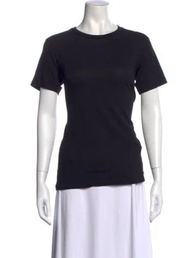 Pre-owned Wardrobe.nyc Crew Neck Short Sleeve T-shirt In Black