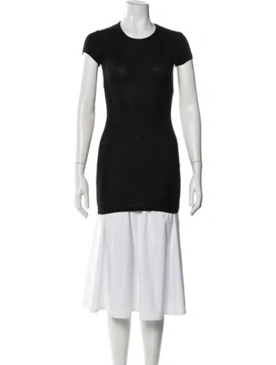 Pre-owned Wardrobe.nyc Crew Neck Short Sleeve T-shirt In Black