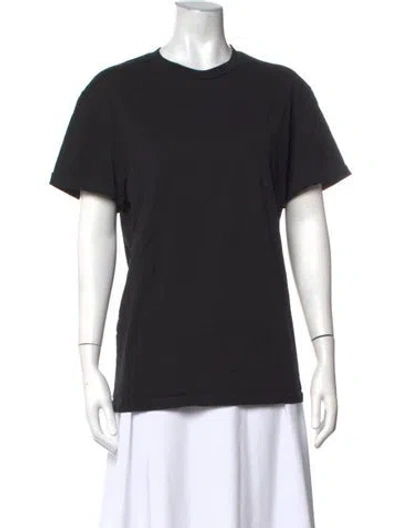 Pre-owned Wardrobe.nyc Crew Neck Short Sleeve T-shirt In Black