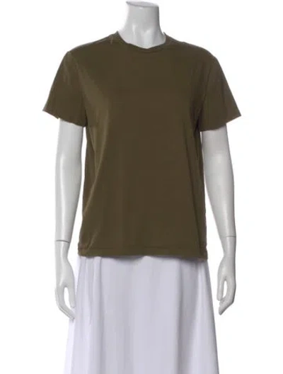 Pre-owned Wardrobe.nyc Crew Neck Short Sleeve T-shirt In Green