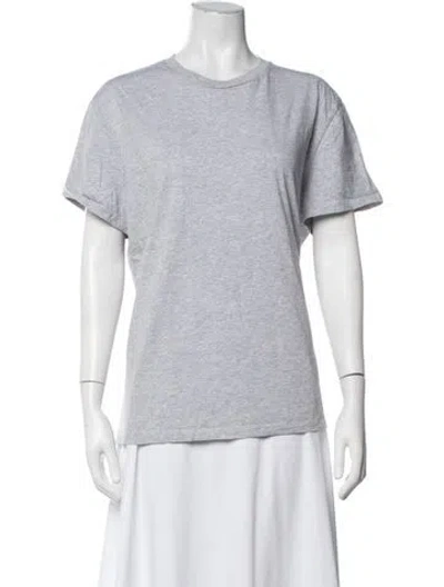 Pre-owned Wardrobe.nyc Crew Neck Short Sleeve T-shirt In Grey