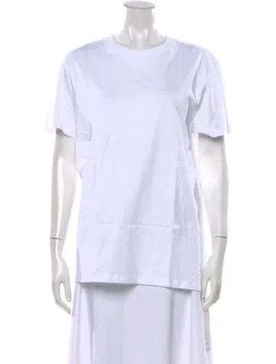 Pre-owned Wardrobe.nyc Crew Neck Short Sleeve T-shirt W/ Tags In White