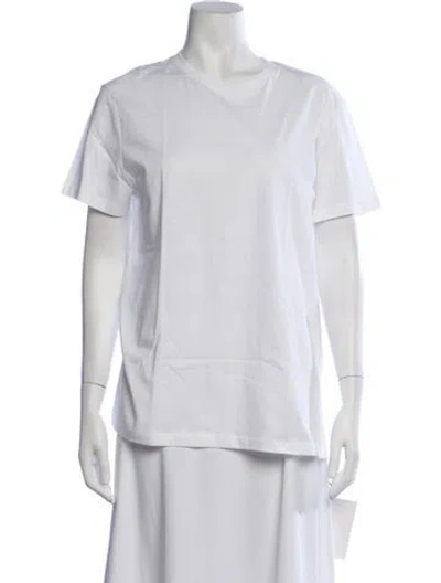 Pre-owned Wardrobe.nyc Crew Neck Short Sleeve T-shirt W/ Tags In White