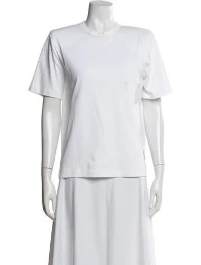 Pre-owned Wardrobe.nyc Crew Neck Short Sleeve T-shirt In White
