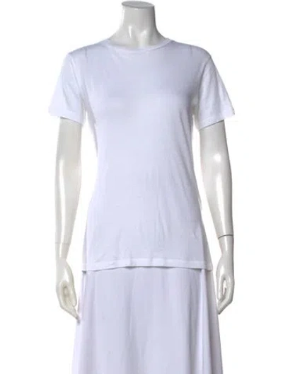 Pre-owned Wardrobe.nyc Crew Neck Short Sleeve T-shirt In White