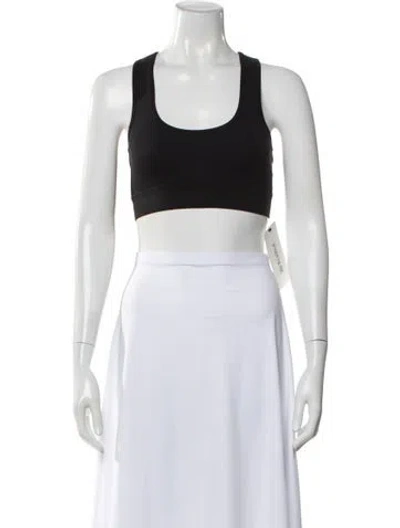 Pre-owned Wardrobe.nyc Crew Neck Sleeveless Sports Bra W/ Tags In White