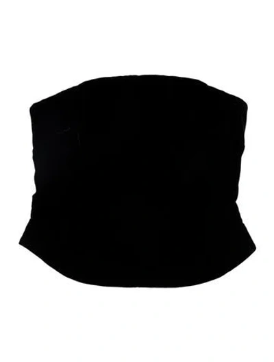 Pre-owned Wardrobe.nyc Crew Neck Sleeveless Top In Black