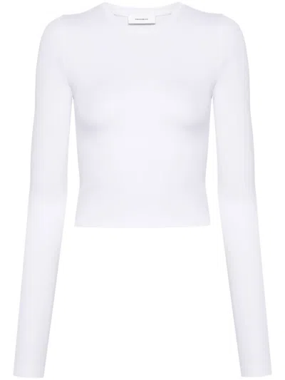 Wardrobe.nyc Wardrobe. Nyc Hb Long Sleeve Tee In Off White