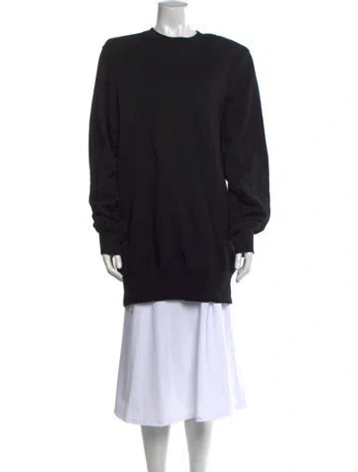 Pre-owned Wardrobe.nyc Crew Neck Sweater In Black