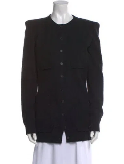 Pre-owned Wardrobe.nyc Crew Neck Sweater In Black
