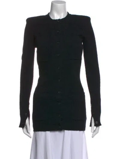 Pre-owned Wardrobe.nyc Crew Neck Sweater In Black