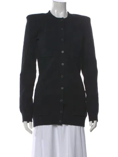 Pre-owned Wardrobe.nyc Crew Neck Sweater In Black
